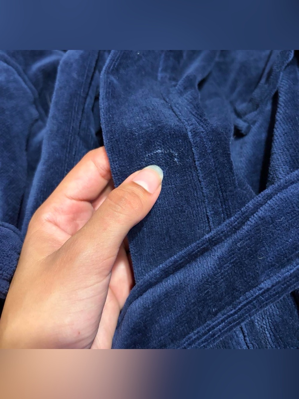 Polo Ralph Lauren Blue Robe! - Picture 7 of 8